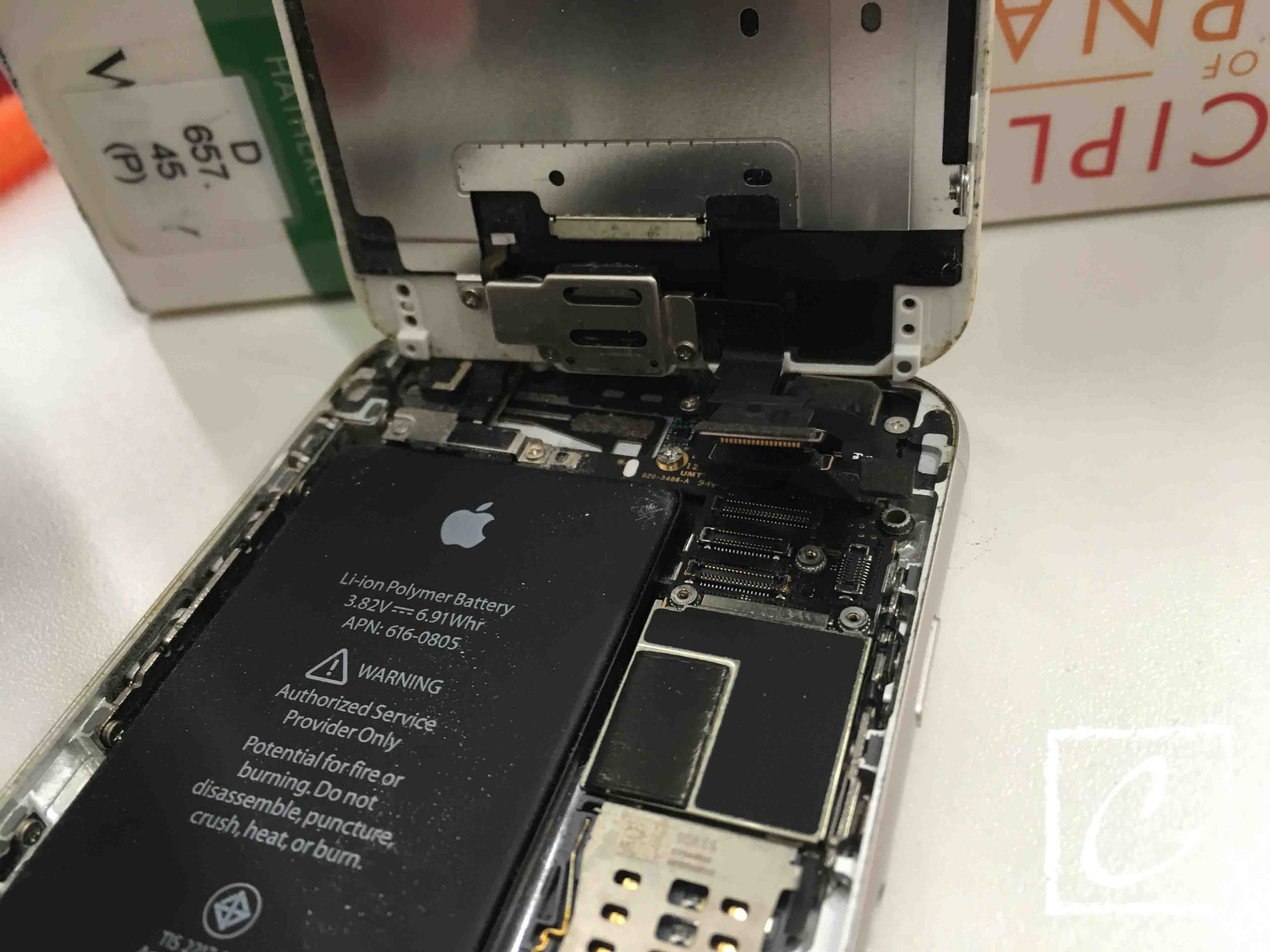 图解iPhone 6拆机换电池过程